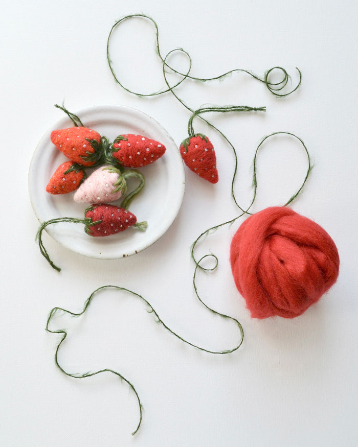 5.24.25 Felted Strawberries with Michelle Provencal