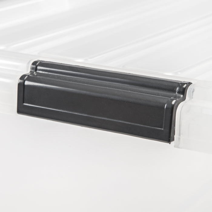 68 Quart Buckle Down Storage Box, 5 Pack, Clear - IRIS USA, Inc.