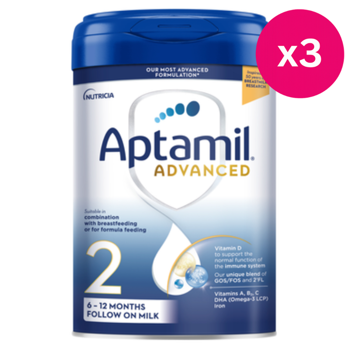 Aptamil Advanced 2 Follow On Baby Milk Formula Powder 6-12 Months 800g