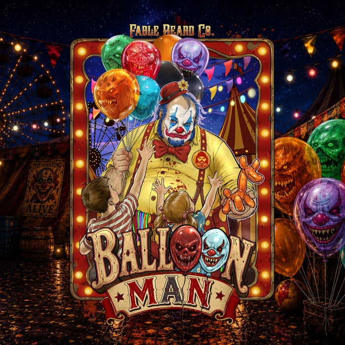 Balloon Man - Beard Wash - Twisted Carnival Lollipops, Electric Yuzu, Rock Candy Crystals