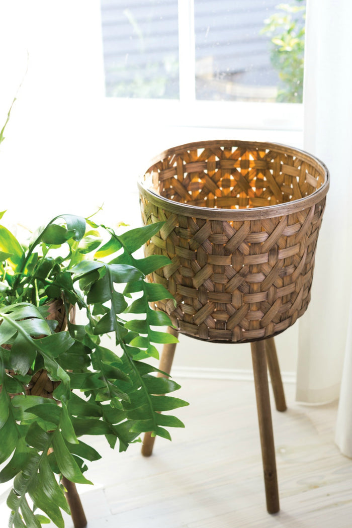 Bam Basket Plant Stand