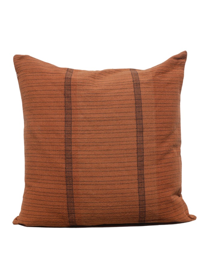 BK Cinnamon / Espresso Handwoven Pillow Cover