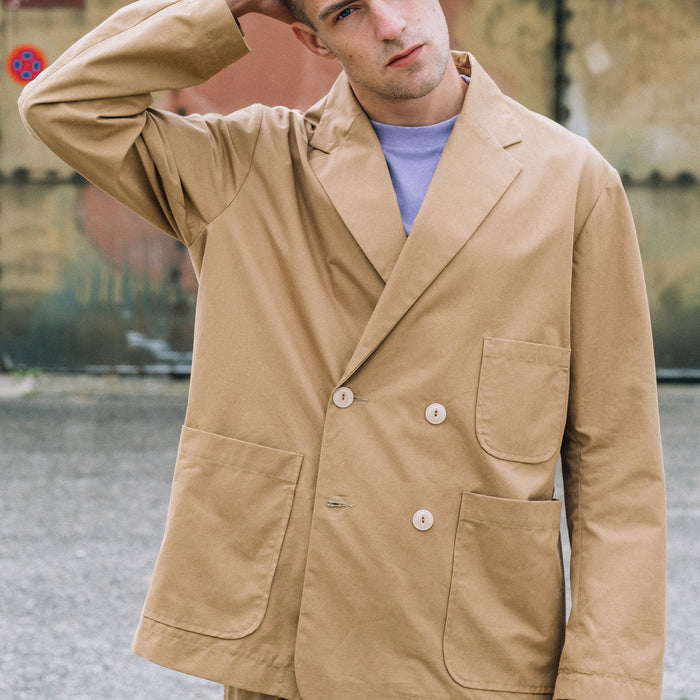 Blazer Crispy Cotton Safari