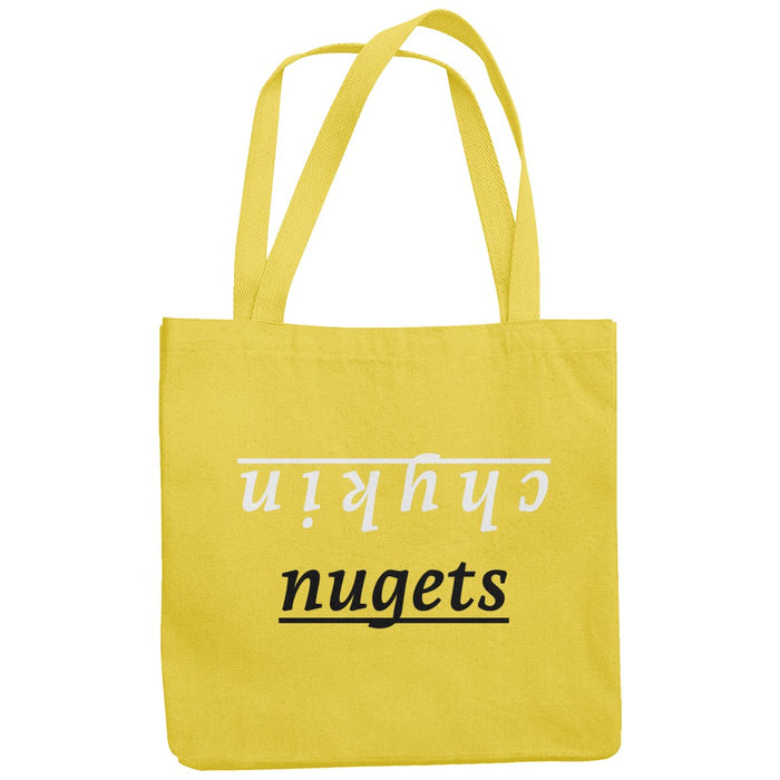 chykin nugets!! Medium Tote Bag