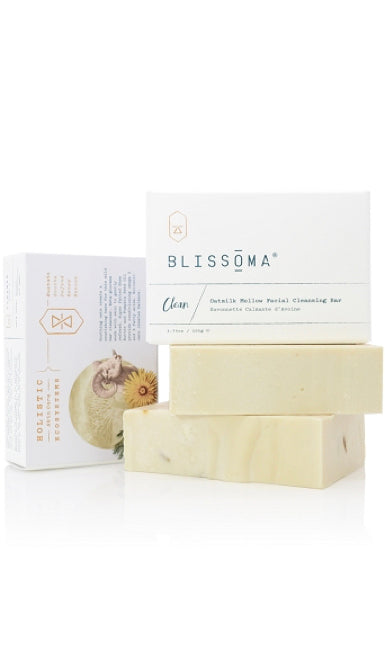 Blissoma Clean -Oatmilk Mellow Facial Cleansing Bar