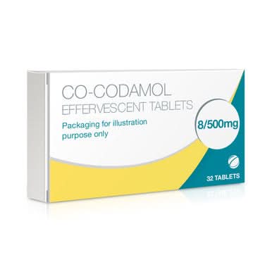 Co-codamol 8/500mg Effervescent 32 Effervescent Tablets