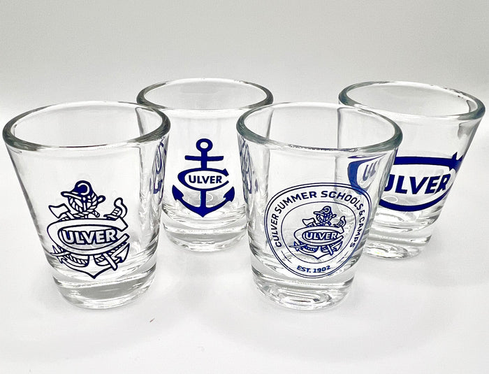 CSSC Culver Seal Shot Glass - 4 Pack