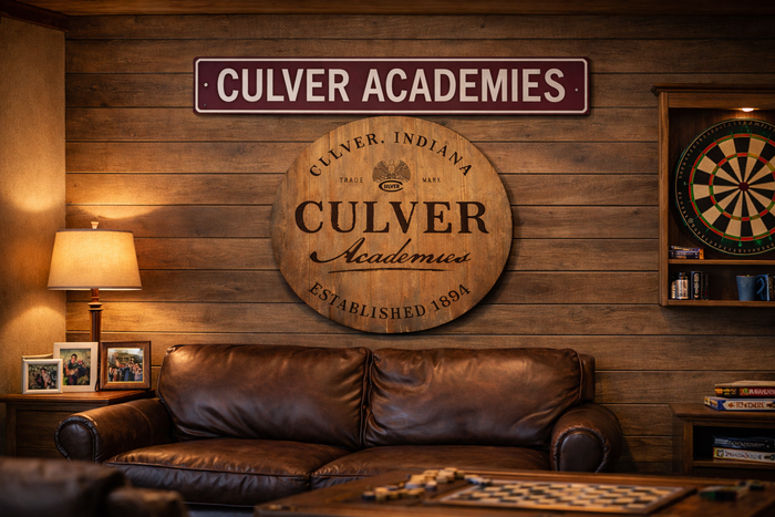 Culver Academies Street Sign