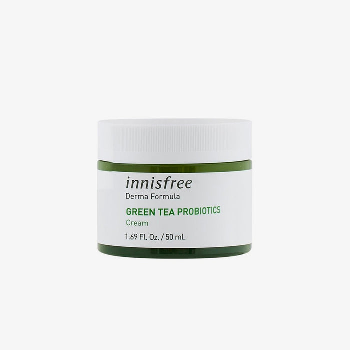 asian authentic genuine original korean skincare montreal toronto calgary canada thekshop thekshop.ca natural organic vegan cruelty-free cosmetics kbeauty vancouver free shipping Innisfree Derma Green Tea Probiotics Cream