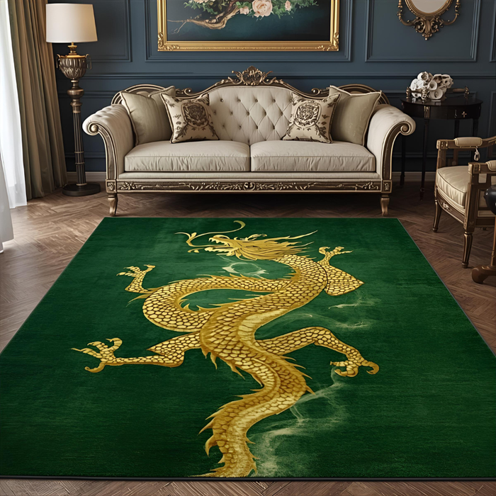 Jade Flame Area Rug