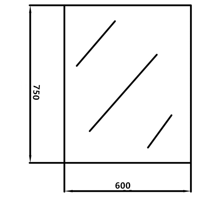 600*750*5mm