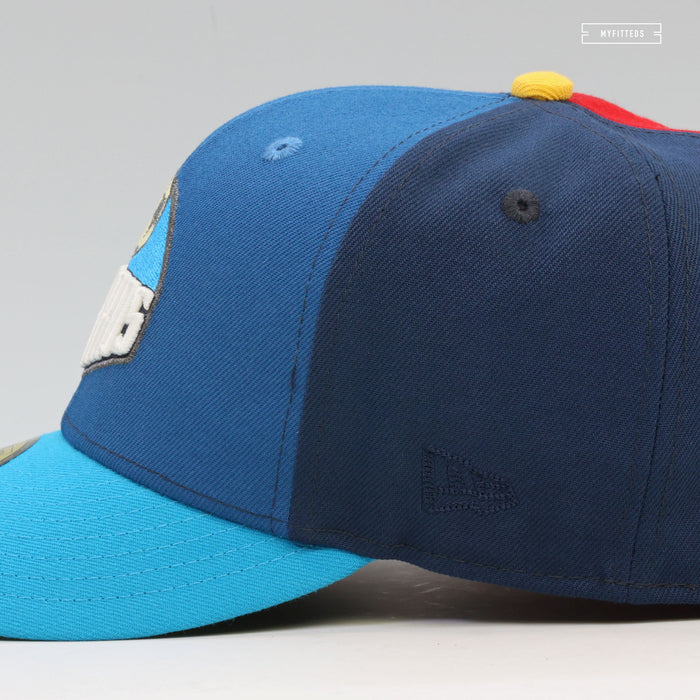 KANSAS CITY WIZARDS THE WIZ 1996 MLS INAUGURAL SEASON RETRO NEW ERA FITTED CAP