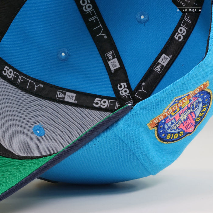 LOS ANGELES DODGERS 1958-2018 60TH ANNIVERSARY CASCADING LA SUNSET NEW ERA FITTED CAP