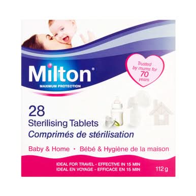 Milton Sterilising Tablets 28 Tablets