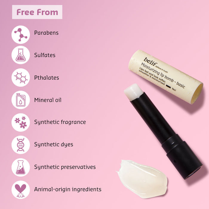Moisturizing lip bomb - basic 3g
