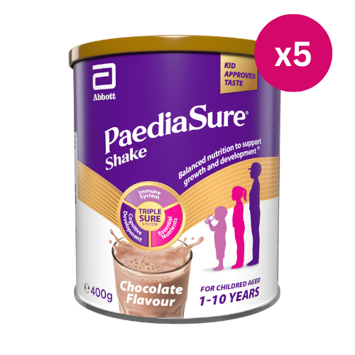 Paediasure Shake Powder Chocolate 400g x5