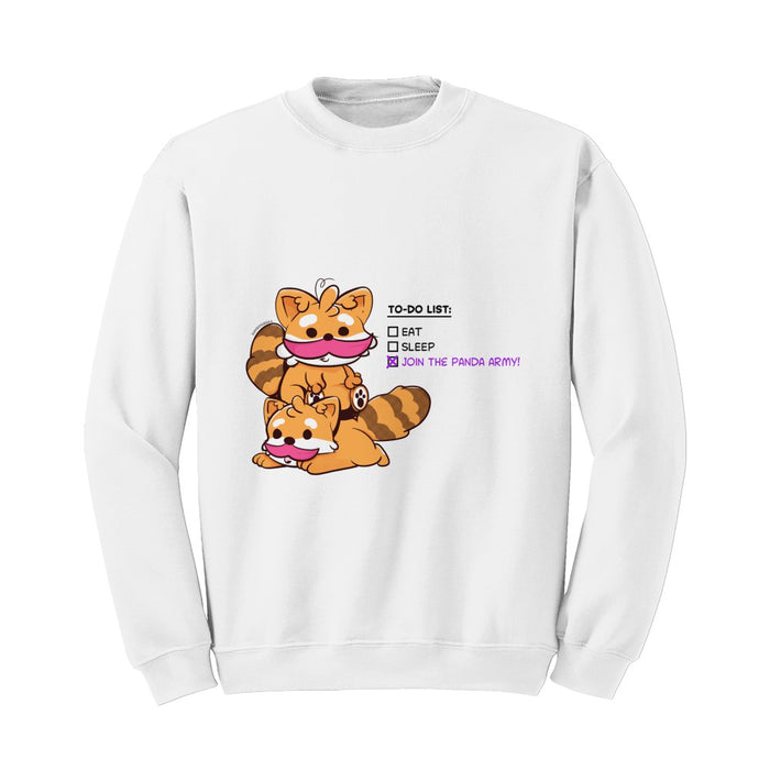 Panda Checklist Crewneck
