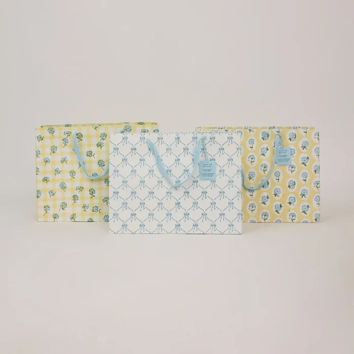 Paper Mirchi Hand Block Printed Gift Bags (Large) Alaska - Precious Sparkle