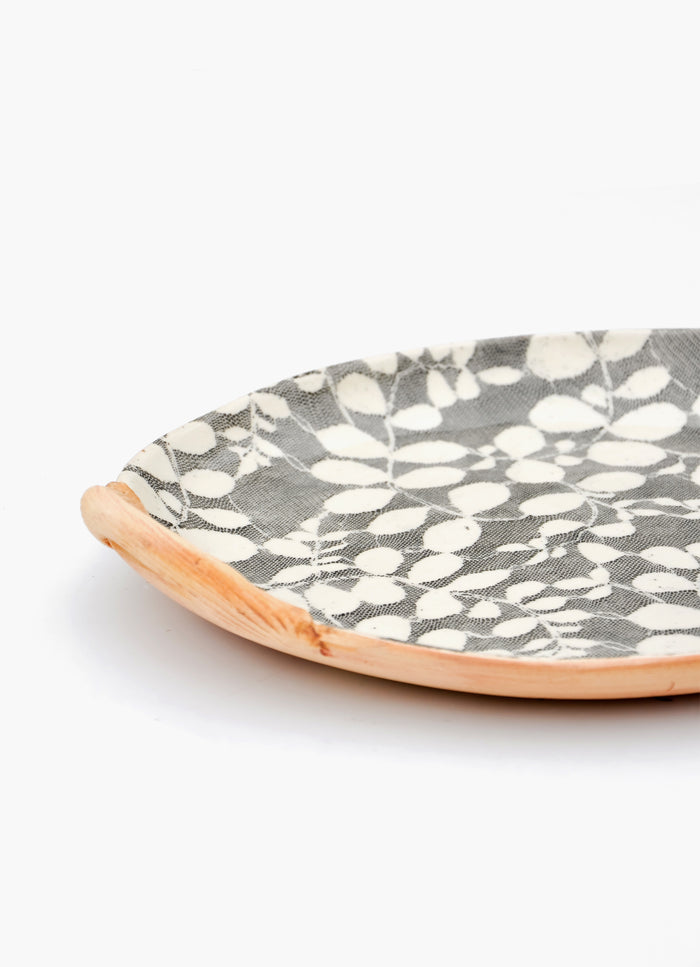 Pressed Pattern Serving Tray in - LEIF