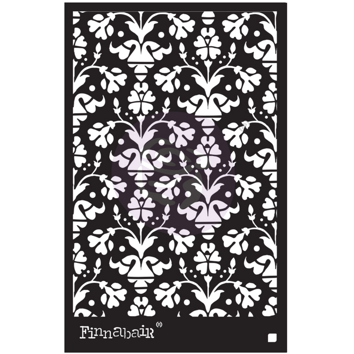 Prima Finnabair Vintage Wallpaper Stencil, 6" x 9"