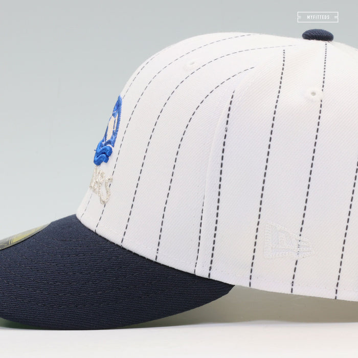 SEATTLE SOUNDERS 1983 JERSEY INSPIRED STILL KICKIN' It PINSTRIPES NEW ERA FITTED CAP