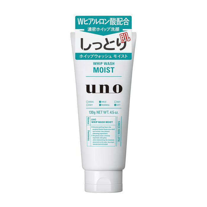 Shiseido Uno Whip Face Wash 130g