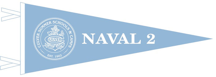 Summer Upper School Naval 2 Pennant - 9" x 24"