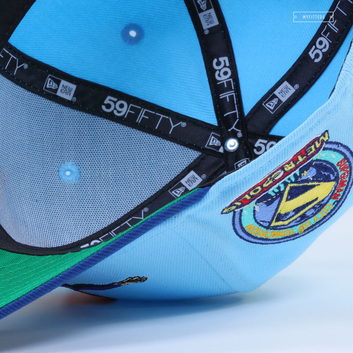 SUPERMAN™ 2025 METROPOLIS METEORS™ METROPOLIS CITY OF TOMORROW™ SKY NEW ERA FITTED CAP