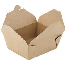 TAKE-OUT/ Container, Kraft Microwaveable #8, Case of 300-Food Service