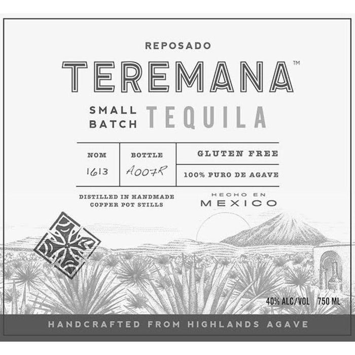 Teremana Tequila Reposado Tequila Teremana Tequila