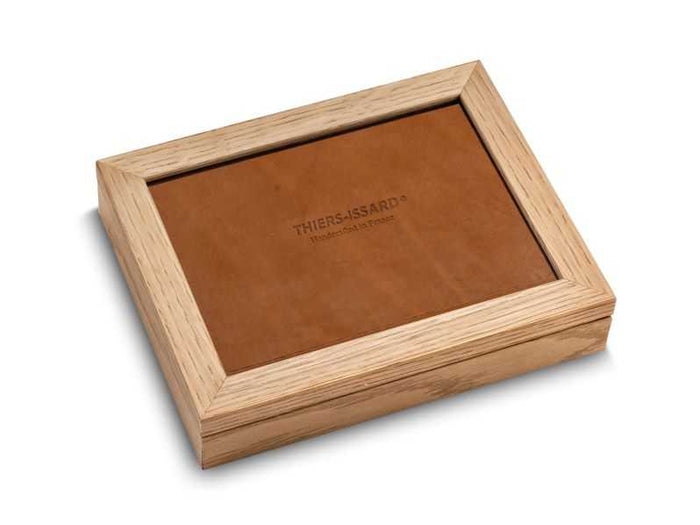 Thiers Issard razor box with logo on lid