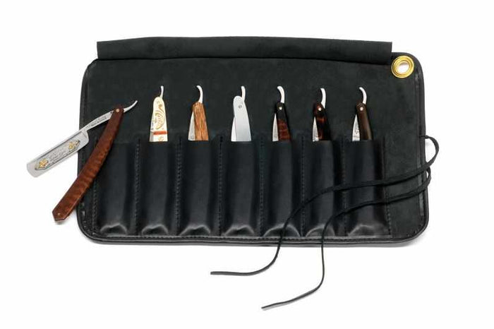 Shaving razor case with multiple razors