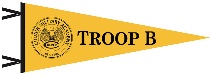 Troop B Pennant - 9" x 24"