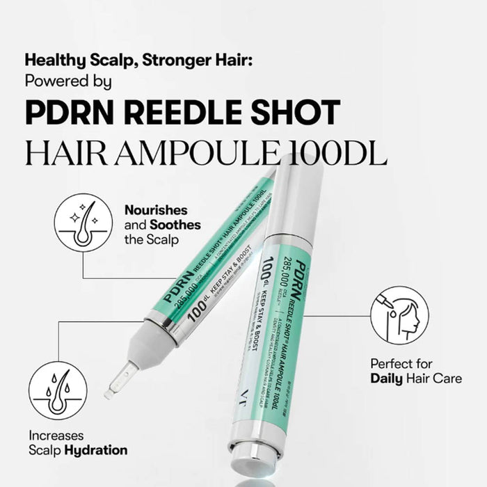 VT Pdrn Reedle Shot Hair Ampoule 100dl