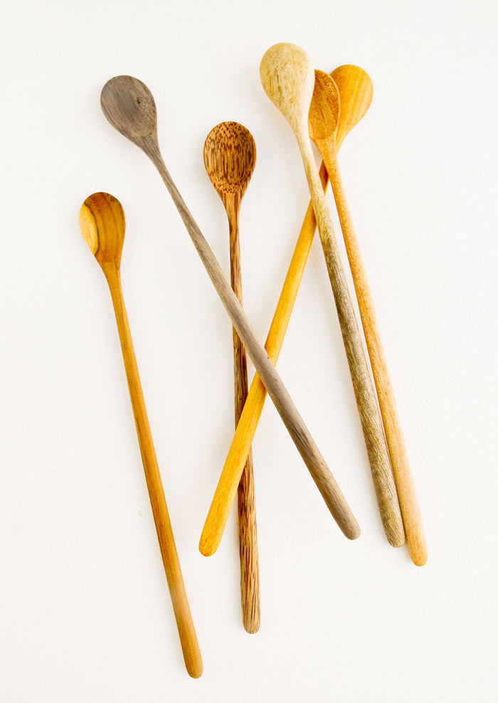 Wooden Tasting Spoon Set in - LEIF