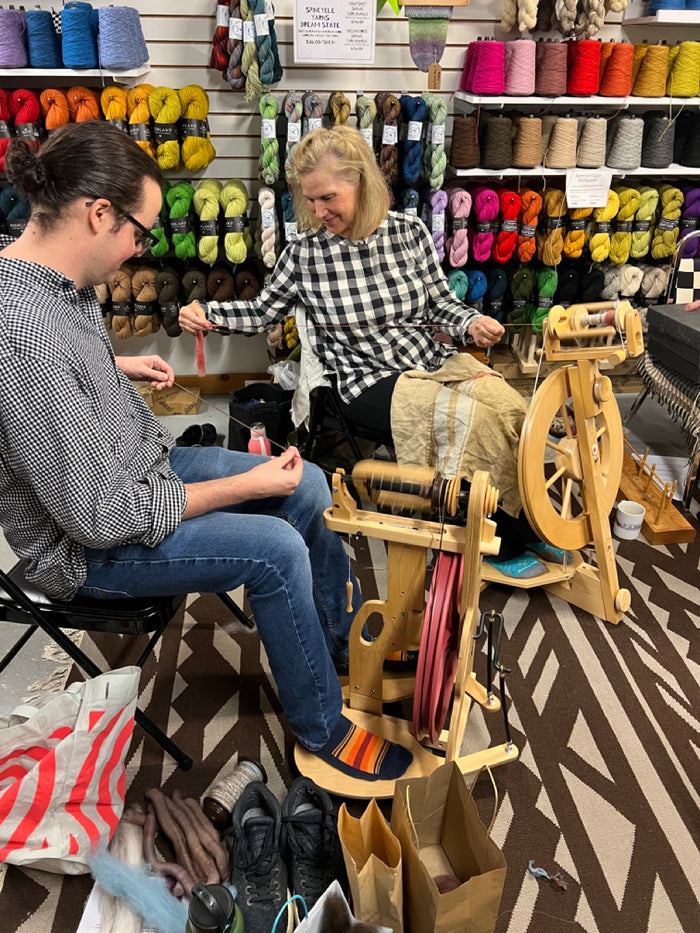 10.24.26 Long Draw Woolen Spinning with Melanie Duarte