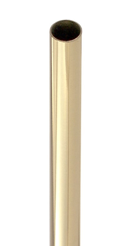 1/2" O.D. Plain Brass Tubing 36" or 48" Length (10350)