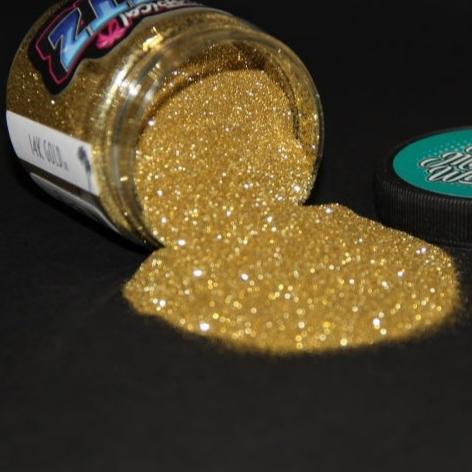 14K Gold Metal Flake - Tropical Glitz