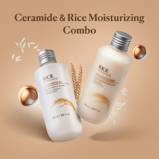 2 Step Ceramide & Rice Moisturizing Combo 150ml