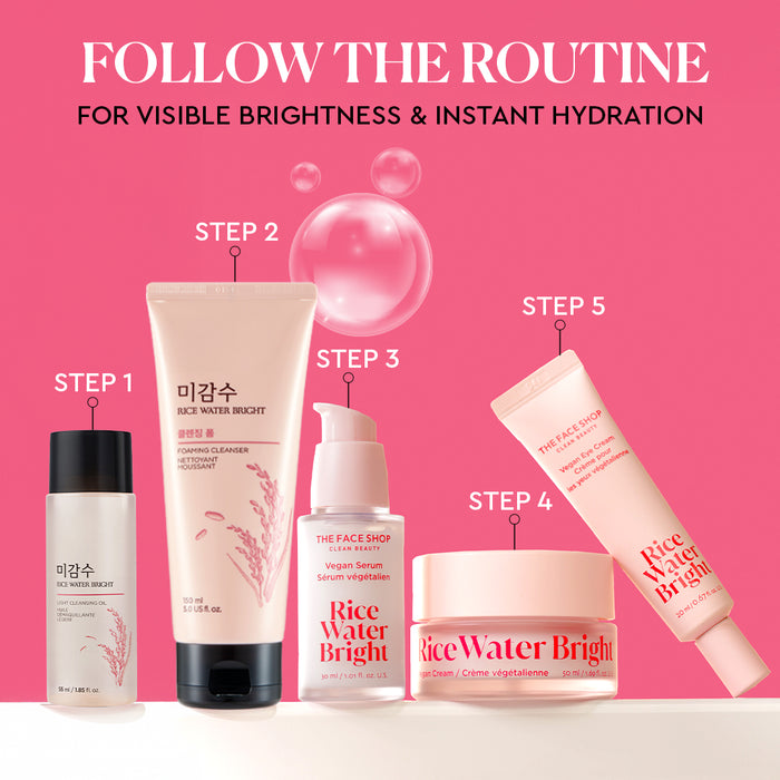 2 Step Rice Water Bright Cleansing Kit