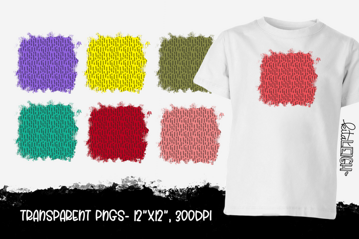 200 Background Elements for Sublimation/Print Backgrounds