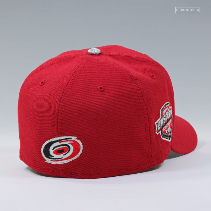 2008 NHL ALL-STAR GAME ATLANTA X CAROLINA HURRICANES EASTERN CONFERENCE JERSEY NEW ERA FITTED CAP