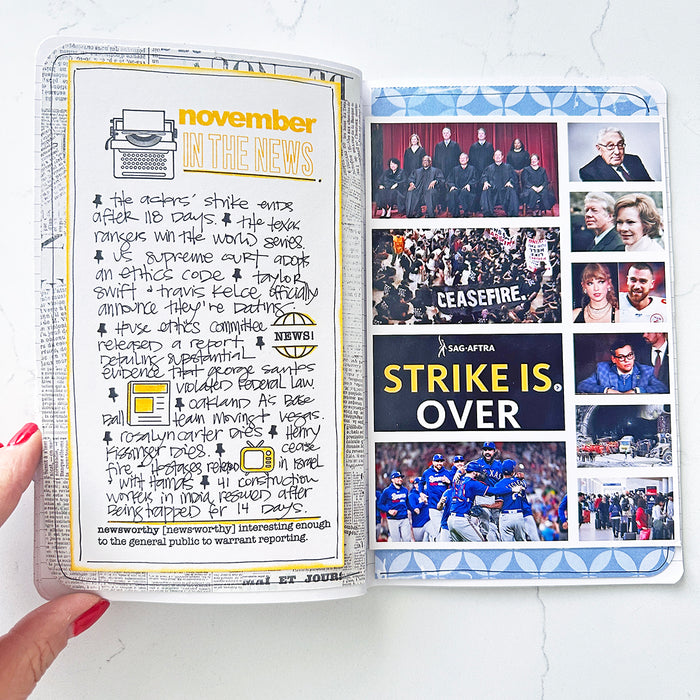 2022 About Last Month 6x8 Stamp Set