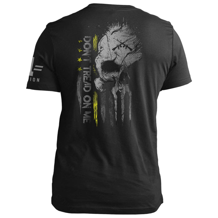 2A Vert Skull: Don't Tread On Me