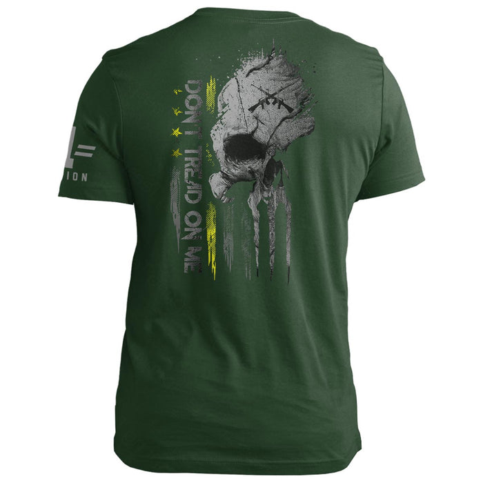 2A Vert Skull: Don't Tread On Me