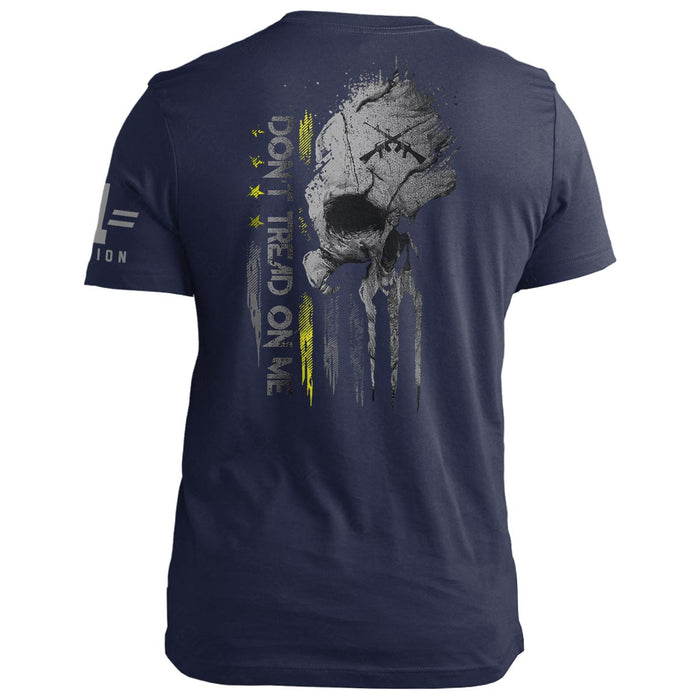 2A Vert Skull: Don't Tread On Me