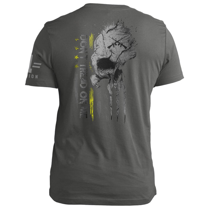 2A Vert Skull: Don't Tread On Me