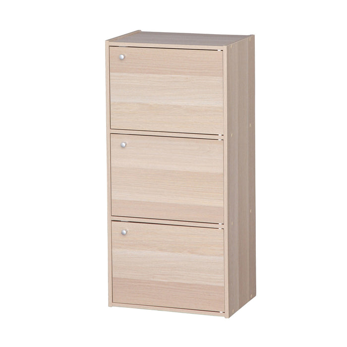 3 shelf door
