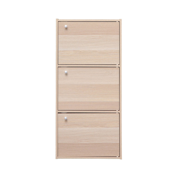 3 shelf door front