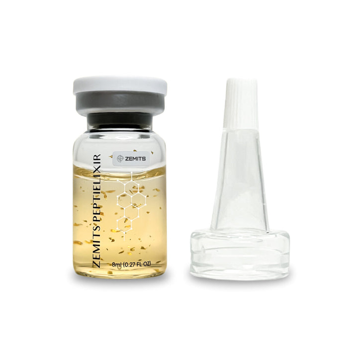 Zemits PeptiElixir mesotherapy peptide serum ampoule close-up